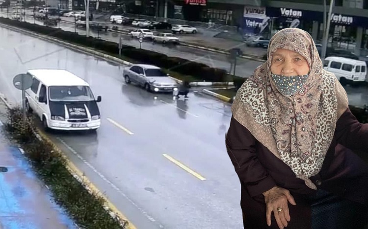 Otomobil çarpan kadın vefat etti!