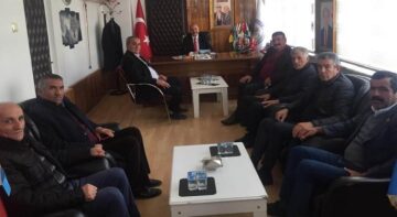 Başkan Köy muhtarları ile görüştü