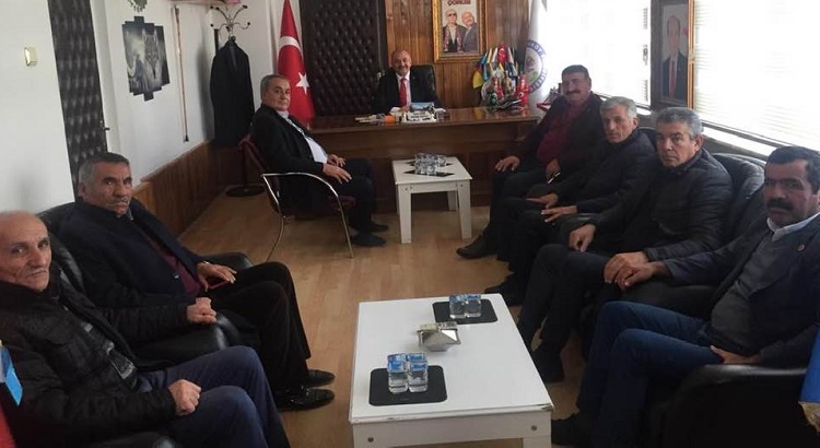 Başkan Köy muhtarları ile görüştü
