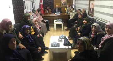 Başkan Ortaköylü kadınlar ile görüştü