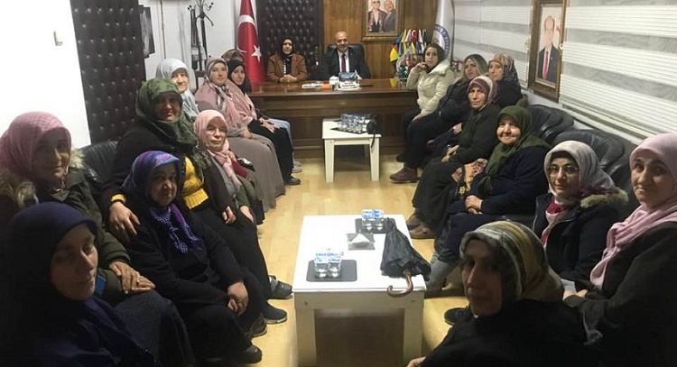 Başkan Ortaköylü kadınlar ile görüştü