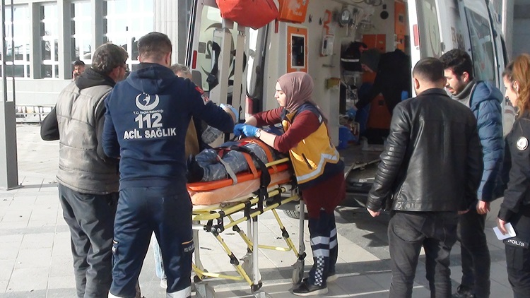 Yüksekten düşen işçi yaralandı!