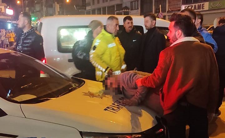 Alkollü sürücü ortalığı karıştırdı!