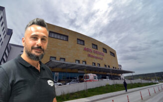 Genç esnaf kalbine yenildi!