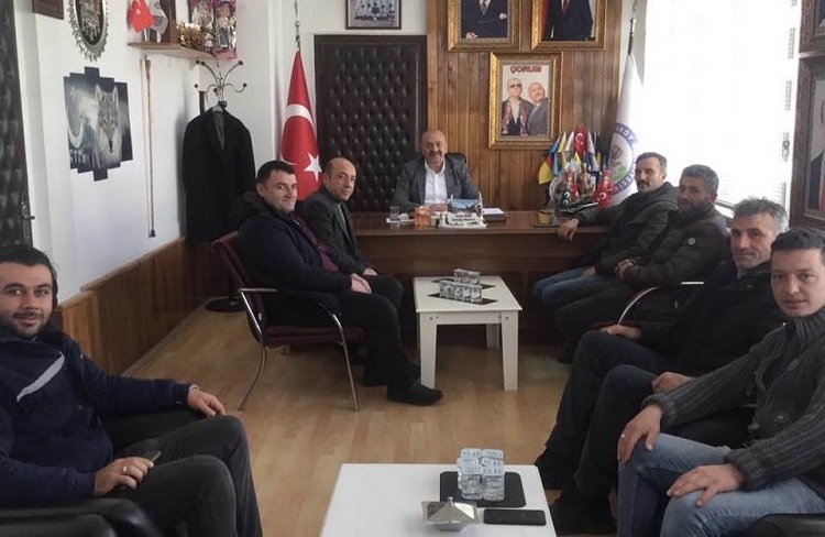 İsbir esnaf ve sanatkarlar ile görüştü