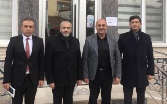 Başkan İsbir’e teşekkür ziyareti