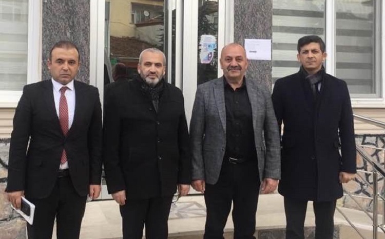 Başkan İsbir’e teşekkür ziyareti