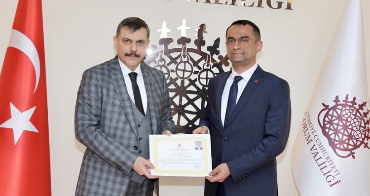 Vali’den teşekkür belgesi aldılar