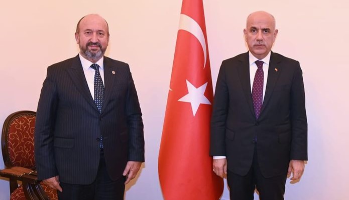 Bakan’a çiftçilerin taleplerini iletti