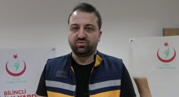 Silo’ya düşen işçi böyle kurtarıldı!