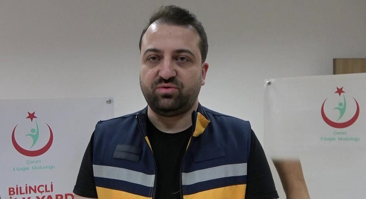 Silo’ya düşen işçi böyle kurtarıldı!