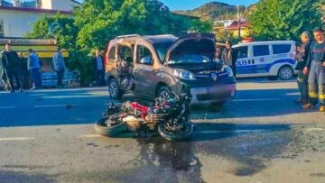 Motosiklet kazalarında dikkat çeken artış