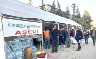Sungurlu aşevine yağma girişimi!