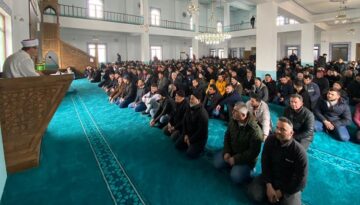 Sanayi cami ibadete açıldı