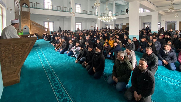 Sanayi cami ibadete açıldı