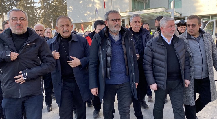Kahramanmaraş’ta toplantıya katıldı