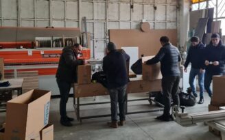 Sanayi esnafı ve Nefes ekibinden yardım