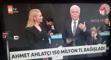 Ahmet Ahlatcı’dan 150 milyon TL bağış