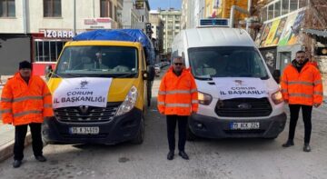 Ak partiden deprem bölgesine yardım