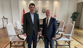 Gül’den Bakan Kurum’a ziyaret