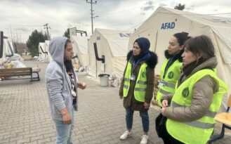 Depremzedelere psikososyal destek