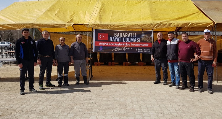 Baharatlı Bayat dolması ikram edilecek