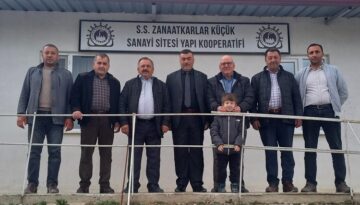 Zanaatkarlar Kooperatifine iade-i ziyaret