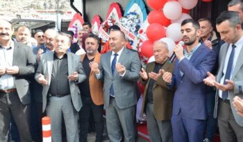 Halk Et satış mağazası dualarla açıldı