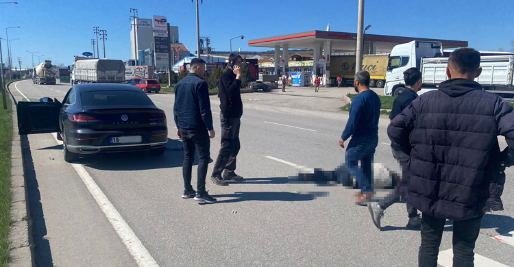 Otomobilin çarptığı yaya hayatını kaybetti