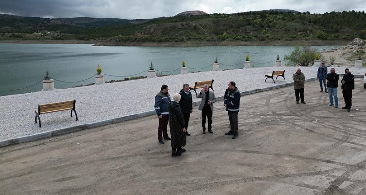 Çomar barajı etrafında değişim başlıyor