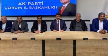 Muhtarlardan Ak parti’ye destek ziyareti