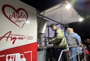 Teravih sonrası salep ikramı