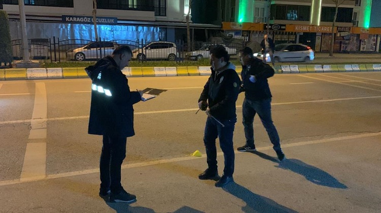 Birbirlerine ateş edip kaçtılar