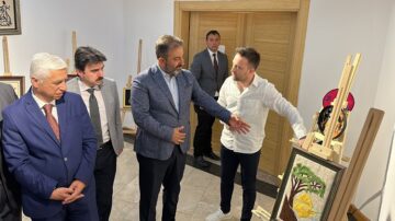 Geleneksel Keçe Sanatı sergisi açıldı