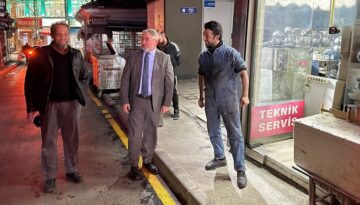 Çöplü arastasının kaldırımı tamamlandı