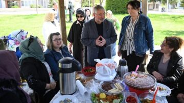 Açık havada Hıdırellez’i kutladılar