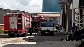 Fabrikadaki patlamada 6 işçi yaralandı