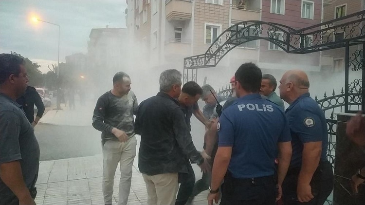 Bunalıma giren genç kendini yaktı