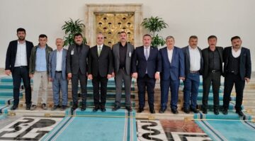 Ahlatcı’ya TBMM’de ziyaretçi akını