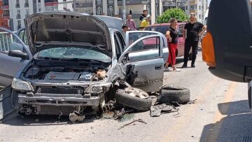 Osmancık Köprüsünde zincirleme kaza