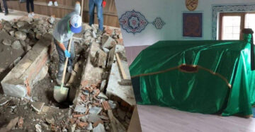 Türbedeki kemikler kadına ait çıktı!