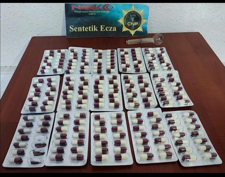 Çorum polisinden uyuşturucu operasyonu!