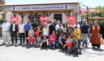Yeniyol mahallesinin parkı açıldı