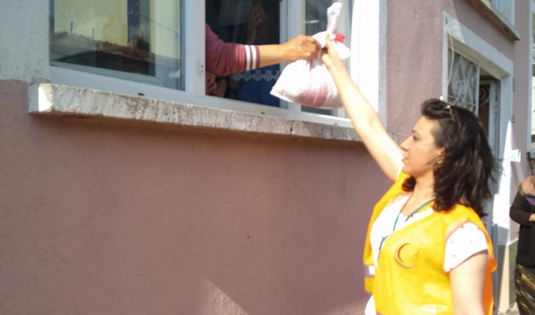 Nefes derneğinden anlamlı yardım