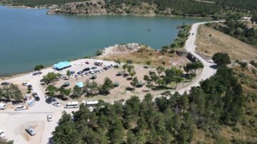 Çorum Barajı mesire alanı oldu