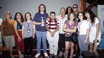 Efes tiyatro festivalinde söyleşi