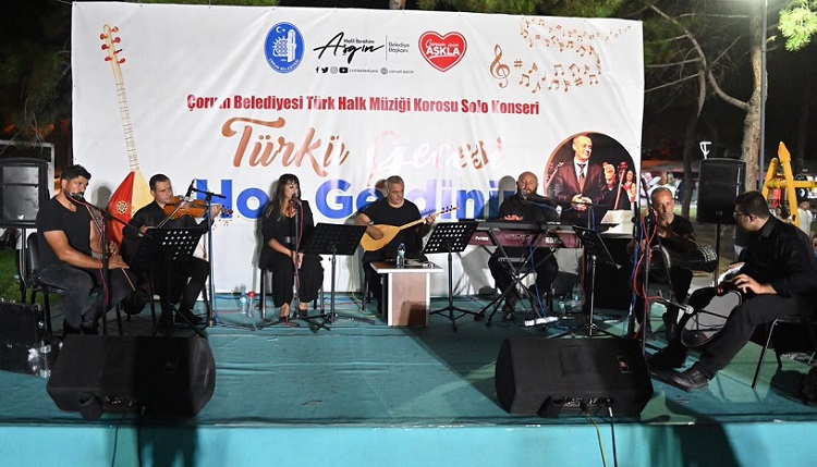 Pirbaba parkında türkü ziyafeti