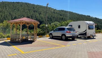 Çorum’da karavan parkı ilgi görüyor
