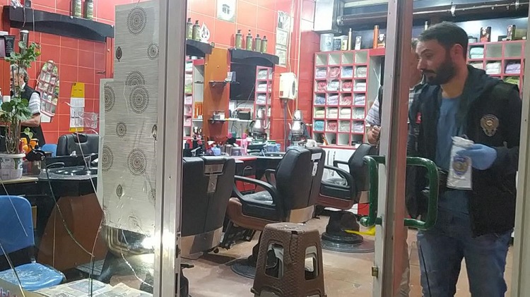 Kuaför dükkanına silahlı saldırı!