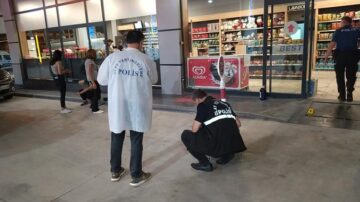 Akaryakıt istasyonunda silahlı çatışma!